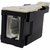 Ortronics Infinium HDFM/HDJ Fiber Module, MPO White, 25 PK - White, Black - 25 / Pack...