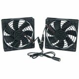 Kit  Fan Filter  4 Inch  Dual  Accs - Black Moq 1 (FFK4D-M)
