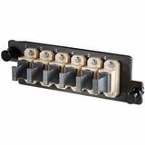 Ortronics Infinium HDFP MPO Adapter Panel, 6 MPO, Beige - 6 Port(s) - 1U High - Optical Fiber -...