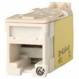 Ortronics Clarity High Density Jack (HDJ) CAT6A, T568A/B, White, 25 Pack - 25 Pack - 1 x RJ-45...