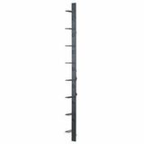 Ortronics 3 in DirectPath Vertical Organizer - Double-Sided - Cable Manager - Black - Steel...
