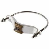 Ortronics Mounting Clamp for Pipe - Electroplated Tinned Bronze - 5 Pack (PCU56)