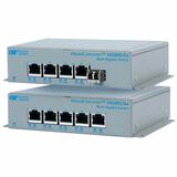 Omnitron Systems 10G Unmanaged Multi-Gigabit / Multi-Rate Ethernet Switch