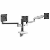 Humanscale X2M31CCWNTBFTBFTB12NA Mounting Kits Humanscale M/flex Mounting Arm For Lcd Display, Monitor - Polished Aluminum, White - Height Adjustab 