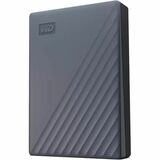 WD My Passport WDBRMD0040BGY-WESN 4 TB Portable Hard Drive - External - Silicon Gray