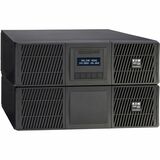 Tripp Lite by Eaton SmartOnline SU5000RTF 5000VA Rack/tower UPS - 6U Rack/Tower - AVR - 3 Minute Stand-by - 230 V AC Input - 230 V AC, 240 V AC, 220 V AC, 208 V AC, 200 V AC, 100 V AC, 110 V AC, 120 V AC Output - Single Phase - Pure Sine Wave - Serial Port - USB - LCD Display - 18 x NEMA 5-20R, 2 x NEMA L6-20R, 1 x NEMA L6-30R - Network Card, DB-9 RS-232, Dry Contact, USB, SNMP