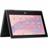 HP Fortis G5 11.6" Touchscreen Convertible 2 in 1 Chromebook - HD - Intel N-Series N100 - 8 GB - 64 GB Flash Memory - English Keyboard - Jack Black - Smart Buy