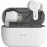 Creative Zen Air Pro Earset - Siri, Google Assistant - Stereo - True Wireless - Bluetooth - 32.8 ft (10 m) - 20 Hz to 20 kHz - Earbud - Binaural - In-ear - 11.8" (300 mm) Cable - Noise Canceling - White