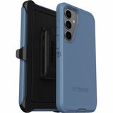 OtterBox Defender Rugged Carrying Case (Holster) Samsung Galaxy S24+ Smartphone - Baby Blue Jeans (Blue) - Drop Resistant, Dirt Resistant, Scrape Resistant, Bump Resistant, Impact Absorbing, Dust Resistant Port, Dirt Resistant Port - Polycarbonate, Thermoplastic Elastomer (TPE), Plastic Body - Holster - 6.85" (173.99 mm) Height x 3.73" (94.74 mm) Width x 1.25" (31.75 mm) Depth