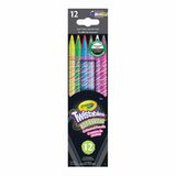 Crayola Twistables Coloured Pencils - 12 / Pack