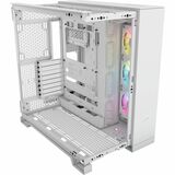 Corsair iCUE LINK 6500X RGB Mid-Tower ATX Dual Chamber PC Case - White