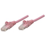 Intellinet 392815 Cables 25 Ft Pink Cat6 Snagless Patch Cable 392815 766623392815