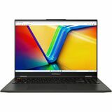 Asus Vivobook S 16 Flip OLED TP3604 TP3604VA-DS74T 16" Touchscreen Convertible 2 in 1 Notebook - WUXGA - Intel Core i7 13th Gen i7-13700H - Intel Evo Platform - 16 GB - 512 GB SSD - Midnight Black