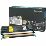 Lexmark Yellow Return Program Toner Cartridge - Laser - Standard Yield - 3000 Page - 1 Each