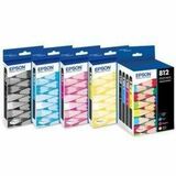 Epson High Yield Inkjet Ink Cartridge - Alternative for Epson T812 - Yellow - 1 Each - 1100