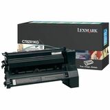 Lexmark Original Extra High Yield Laser Toner Cartridge - Alternative for Lexmark C782X1KG - Black - 1 Each - 15000