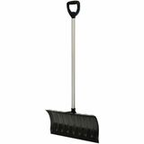 ERA Infinity 21-inch Snow Shovel, Black/Red - 5" (127 mm) Length - Black, Red - Polyolefin - 603.3 g - Lightweight, Easy to Use, Eco-friendly - 1 Each