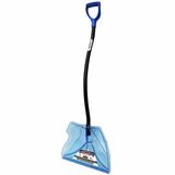 ERA Polytuff 20-inch Ergo Snow Shovel, Blue/Silver - 3.75" (95.25 mm) Length - Blue, Silver - Polycarbonate - 1.74 kg - Ergonomic Design, Lightweight - 1 Each