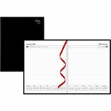 Letts&reg; Standard Quarto Planner 10-1/2" x 8-3/8" English Black