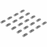 Ubiquiti Precision Rack Mount Kit, 20-Pack - For Rack - 1U Rack Height - Rack-mountable - Thermoplastic