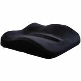 ObusForme The Sit-Back Cushion - Black - Memory Foam, Velour