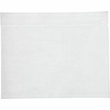 Crownhill Packing List Envelope with Self Adhesive Closure - Poly - Clear/White - 5 1/2" x 7" - 1000 / Carton