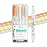 Zebra Mildliner Double-Ended Creative Highlighter Set - Neutral 5-Pack