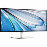 Dell UltraSharp U3425WE 34" Class UW-QHD Curved Screen LED Monitor - 21:9 - Black, Silver - 34.1" Viewable - In-plane Switching (IPS) Black Technology - Edge LED Backlight - 3440 x 1440 - 1.07 Billion Colors - 300 cd/m� - 5 ms - 120 Hz Refresh Rate - Speakers - USB Type-C - HDMI - DisplayPort - VESA Mount Compatible - KVM Switch, USB Hub