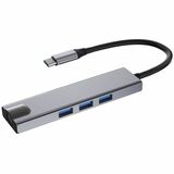 4XEM USB-C 3.0 4-in-1 Ethernet and USB-A Docking Station