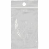 SPC Storage Bag - 6" (152.40 mm) Length x 4" (101.60 mm) Width x 2 mil (51 Micron) Thickness - Zipper Closure - Transparent, Clear - Polyethylene - 1000 / Box