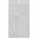 SPC Storage Bag - 10" (254 mm) Length x 6" (152.40 mm) Width x 2 mil (51 Micron) Thickness - Zipper Closure - Transparent, Clear - Polyethylene - 1000 / Box