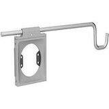 Humanscale Mounting Bracket for Headphone, Headset - Silver - 3 lb Load Capacity - 1 Piece (SMAH-S)
