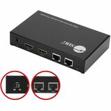 Image of SIIG AVPRO HDMI Over IP Encoder & Decoder Transceiver, TX/RX Mode Switching, Cascading, 1080p, 1 to 1 600ft