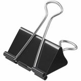 Universal+Binder+Clips+with+Storage+Tub%2C+Large%2C+Black%2FSilver%2C+12%2FPack