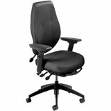 ergoCentric airCentric Chair - Black Seat Color - Foam, Fabric Seat Material - Black Back Color - Midnight Black Frame Color - 5-star Base - Armrest