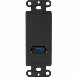 Mofo Pass-Thru Plate, Wallplate (Decora), Single Gang Coverplate For Mofo Pass-T (MOFO-PT-WDXB)