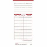Lathem Time Card - 3 1/4" (8.3 cm) x 8" (20.3 cm) Sheet Size - 1000 / Pack