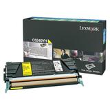Lexmark Original Toner Cartridge - Laser - 5000 Pages - Yellow - 1 Each
