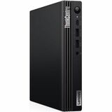 Lenovo ThinkCentre M70q Gen 5 12TD001KUS Desktop Computer - Intel Core i7 14th Gen i7-14700T - vPro Technology - 16 GB - 512 GB SSD - Tiny - Black - Intel Q670 Chip - Windows 11 Pro - Intel UHD Graphics 770 DDR5 SDRAM - English Keyboard - IEEE 802.11ax - 135 W