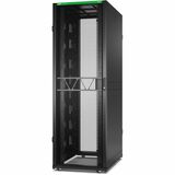 APC NetShelter SX Server Rack Gen 2, 48U, 2258H x 750W x 1200D mm, with Sides, Black [TAA]