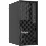 Lenovo ThinkSystem ST50 V3 7DF3A00UNA Tower Server - 1 x Intel Xeon E-2488 3.20 GHz - 16 GB RAM - Serial ATA/600 Controller - Intel C266 Chip - 1 Processor Support - 128 GB RAM Support - TruDDR5 - 0, 1, 5 RAID Levels - Gigabit Ethernet - 3 x LFF Bay(s) - 1 x 500 W