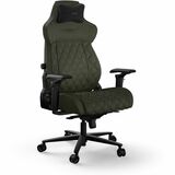 Corsair TC500 LUXE Gaming Chair - For Gaming - Fabric, Metal, Steel, Polyurethane, Foam - Sherwood