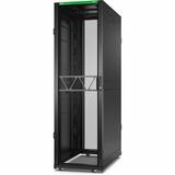 APC NetShelter SX Server Rack Gen 2, 42U, 1991H x 600W x 1200D mm, with Sides, Black [TAA]
