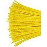 DBLG Import 4mm x 12" Yellow Chenilles