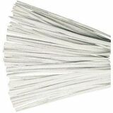 DBLG Import 4mm x 12" white Chenilles