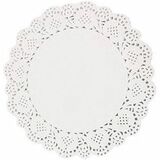 DBLG Import 12" Round White Doilies