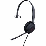 Casque UH37 Filaire Sur tête Mono Canal - Noir Yealink