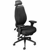 ergoCentric airCentric 2 Multi Tilt Task Chair, Small Size Seat, Midnight Black - Black Seat Color - Mesh, Fabric, Foam, Air Knit Fabric, Molded Foam Seat Material - Midnight Black Frame Color - 5-star Base