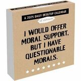 TF Publishing 2026 Inspire Daily Desktop Calendar - Daily - 12 Month - January 2026 to December 2026 - 5 1/4" (133.35 mm) x 5 1/4" (133.35 mm) Sheet Size - Desktop - Multi - Cardboard