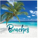 TF Publishing 2026 Tropical Beaches Wall Calendar - Monthly - 12 Month - January 2026 to December 2026 - 12" (304.80 mm) x 24" (609.60 mm) Sheet Size - Wall Mount - Multi - Paper